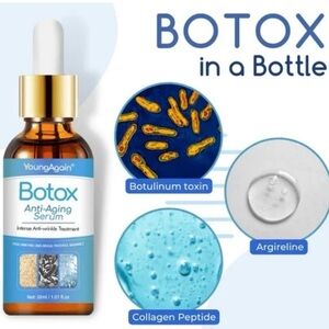 White Anti-Aging Serum with Neuropeptides and Hyaluronic Molecules